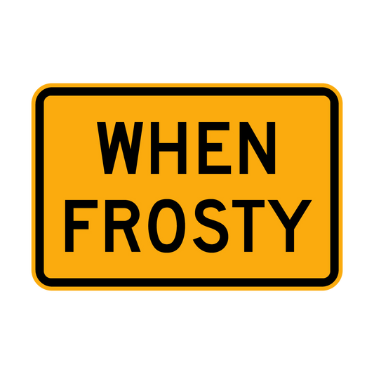 Warning: When Frosty Sign