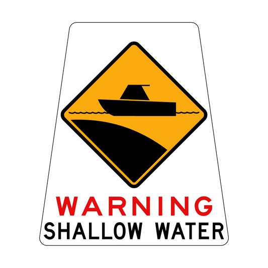 Warning Shallow Water (Symbol)