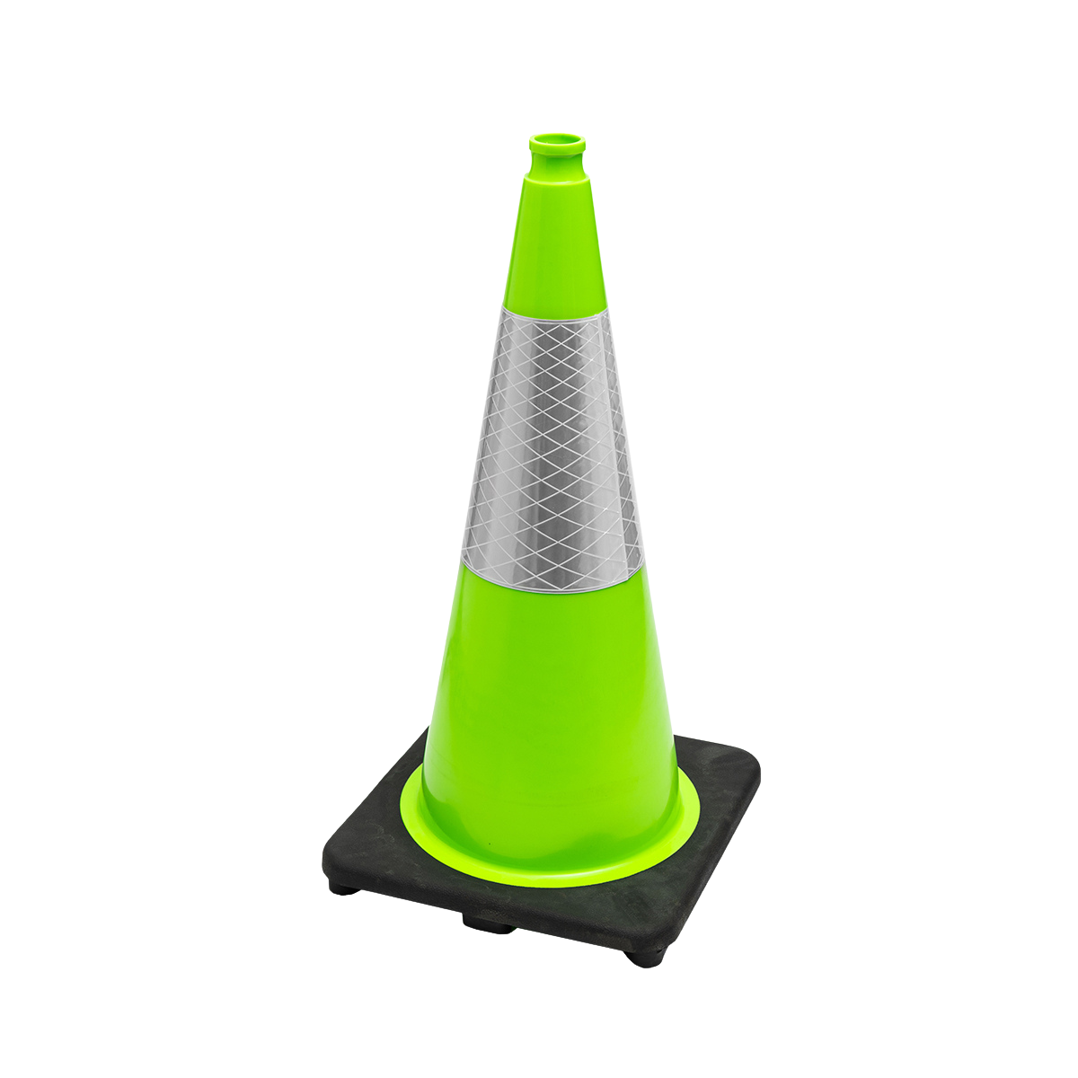 Traffic Cones 700mm Black Base