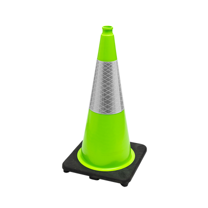 Traffic Cones 700mm Black Base