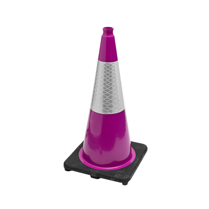 Traffic Cones 700mm Black Base