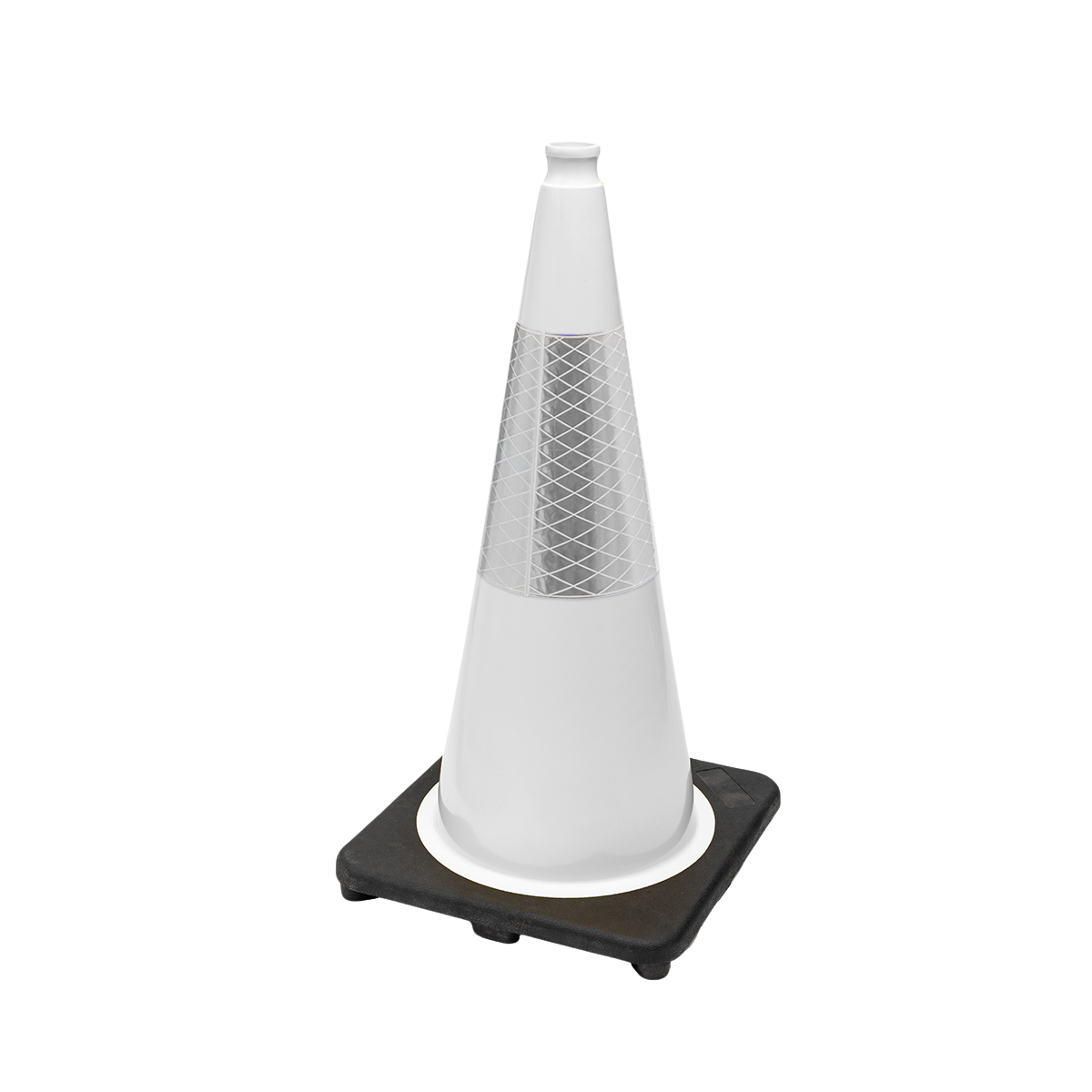 Traffic Cones 700mm Black Base