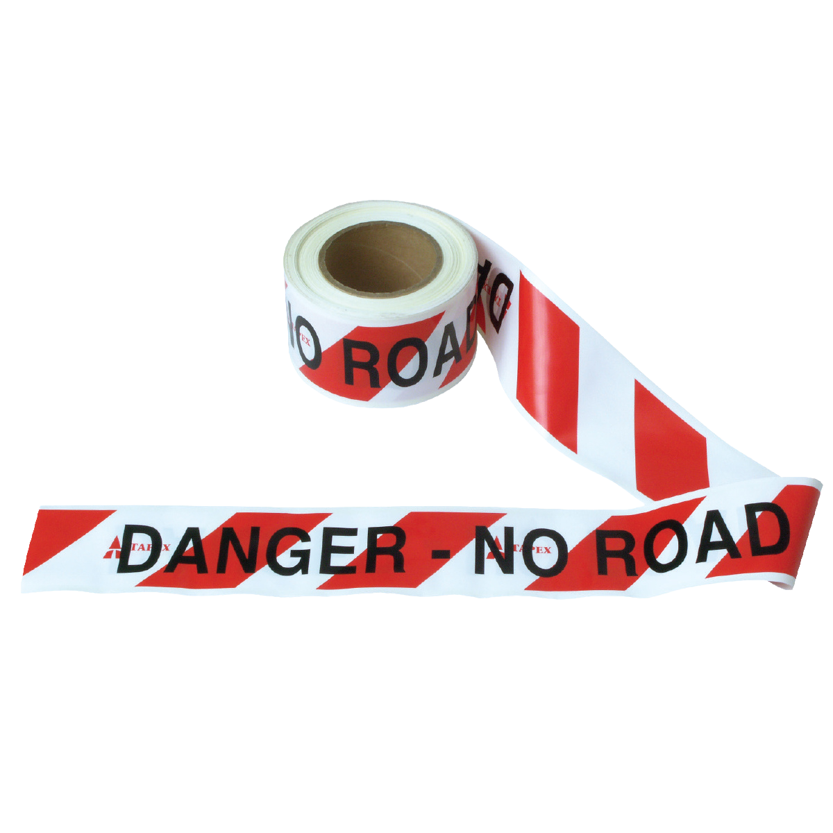 'Danger: No Road' Barrier Tape