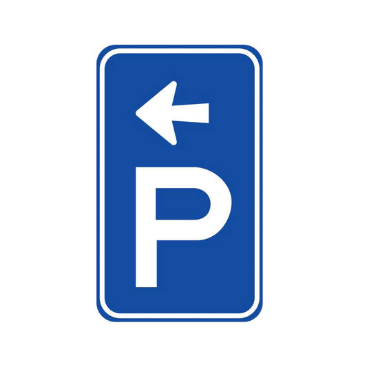 Car Park Sign - Left