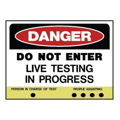 Underground Danger Signs - Mining