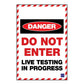 Underground Danger Signs - Mining