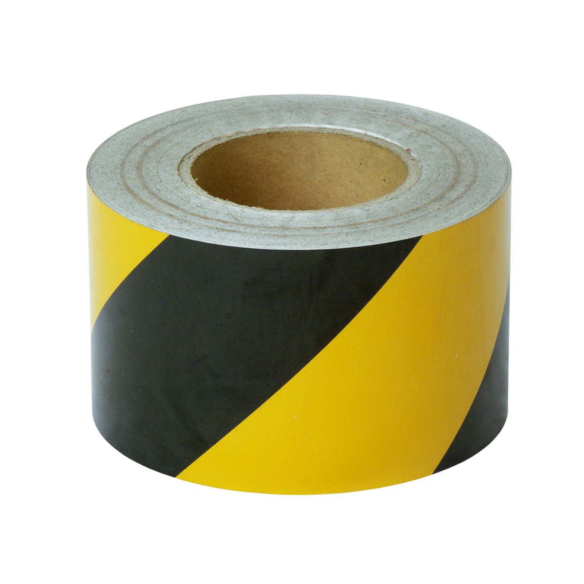 Reflective Zebra Barrier Tape - Yellow & Black