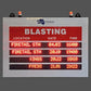 LED 4 Line Blast Board