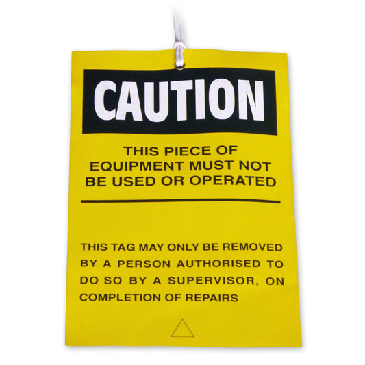 Caution: Out Of Service Tags