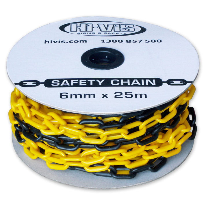 25m Plastic Safety Chain HIVIS Group