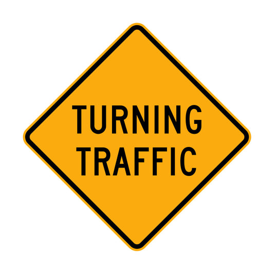 Warning: Turning Traffic Sign