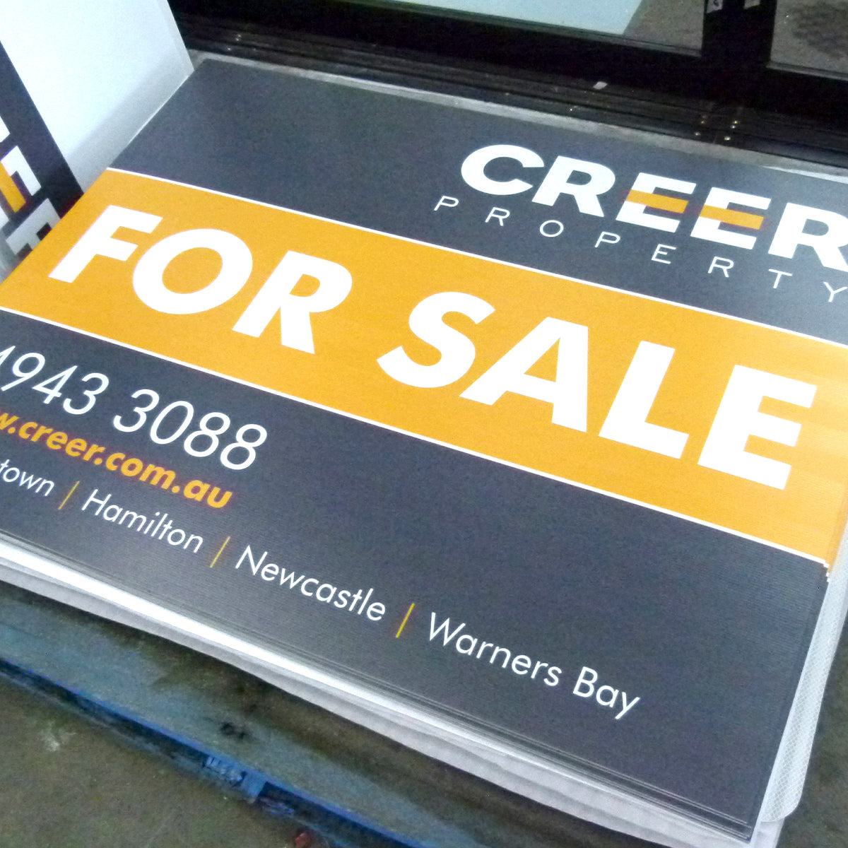 Corflute Signs