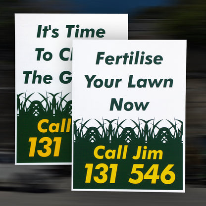 Corflute Signs