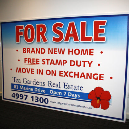 Corflute Signs