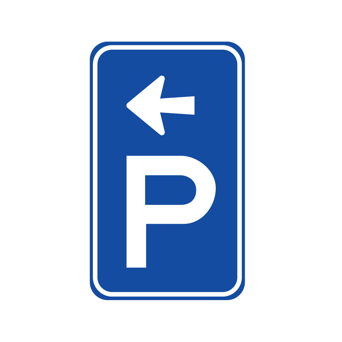 Car Park Sign - Left