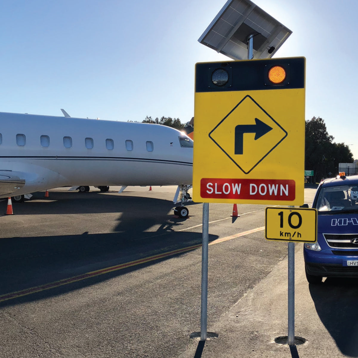 LED Enhanced Static Signs – HIVIS