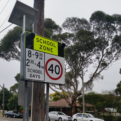 NSW LED School Zone Alert Signs