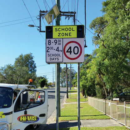 NSW LED School Zone Alert Signs