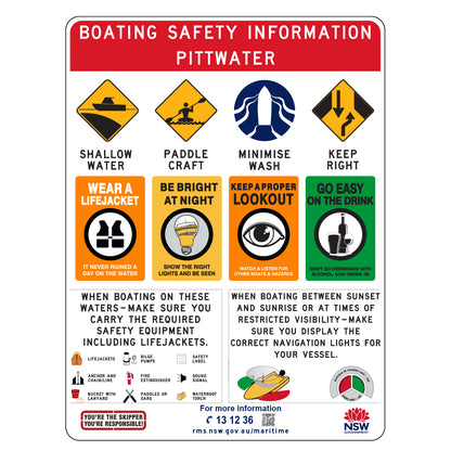 Boat Ramp Sign