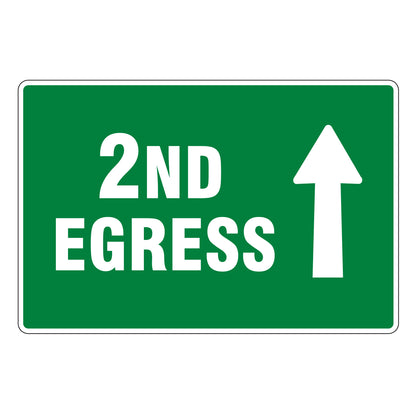 2nd Egress Signs