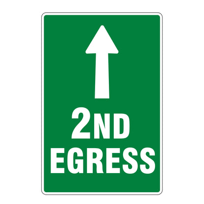 2nd Egress Signs