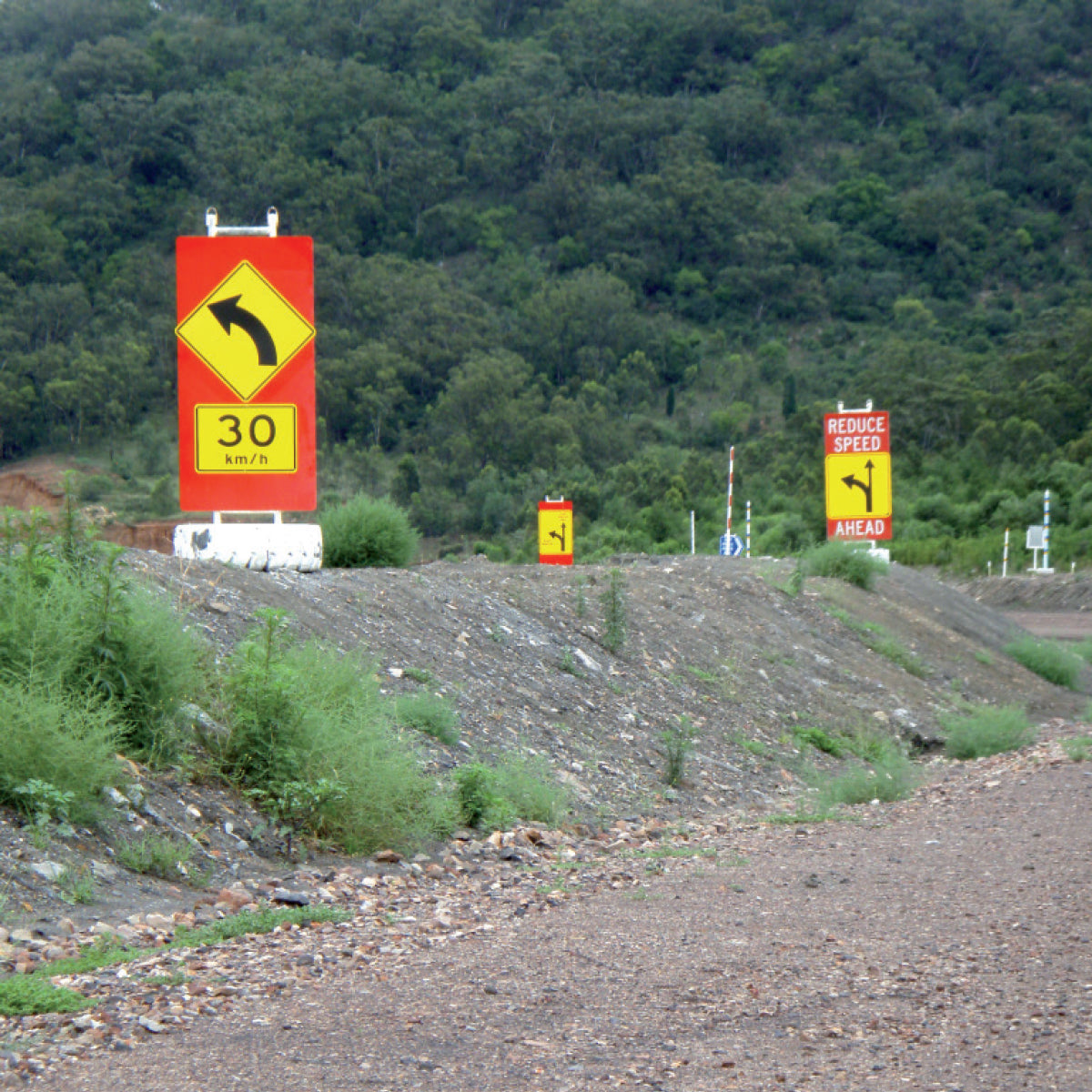 Haul Road Sign