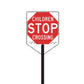 Stop: Childen Crossing Sign