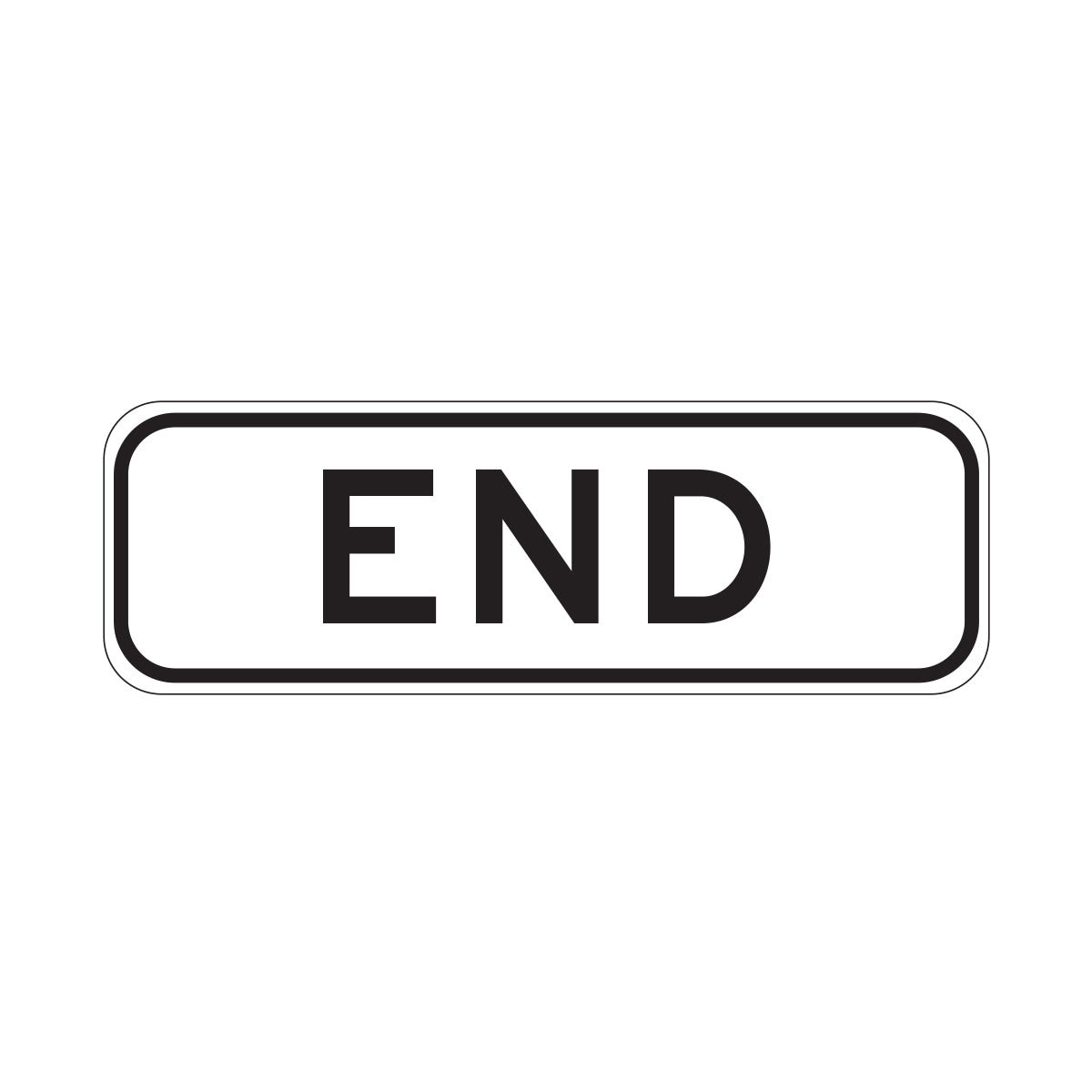 End Sign