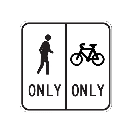 Seperated Footway Sign