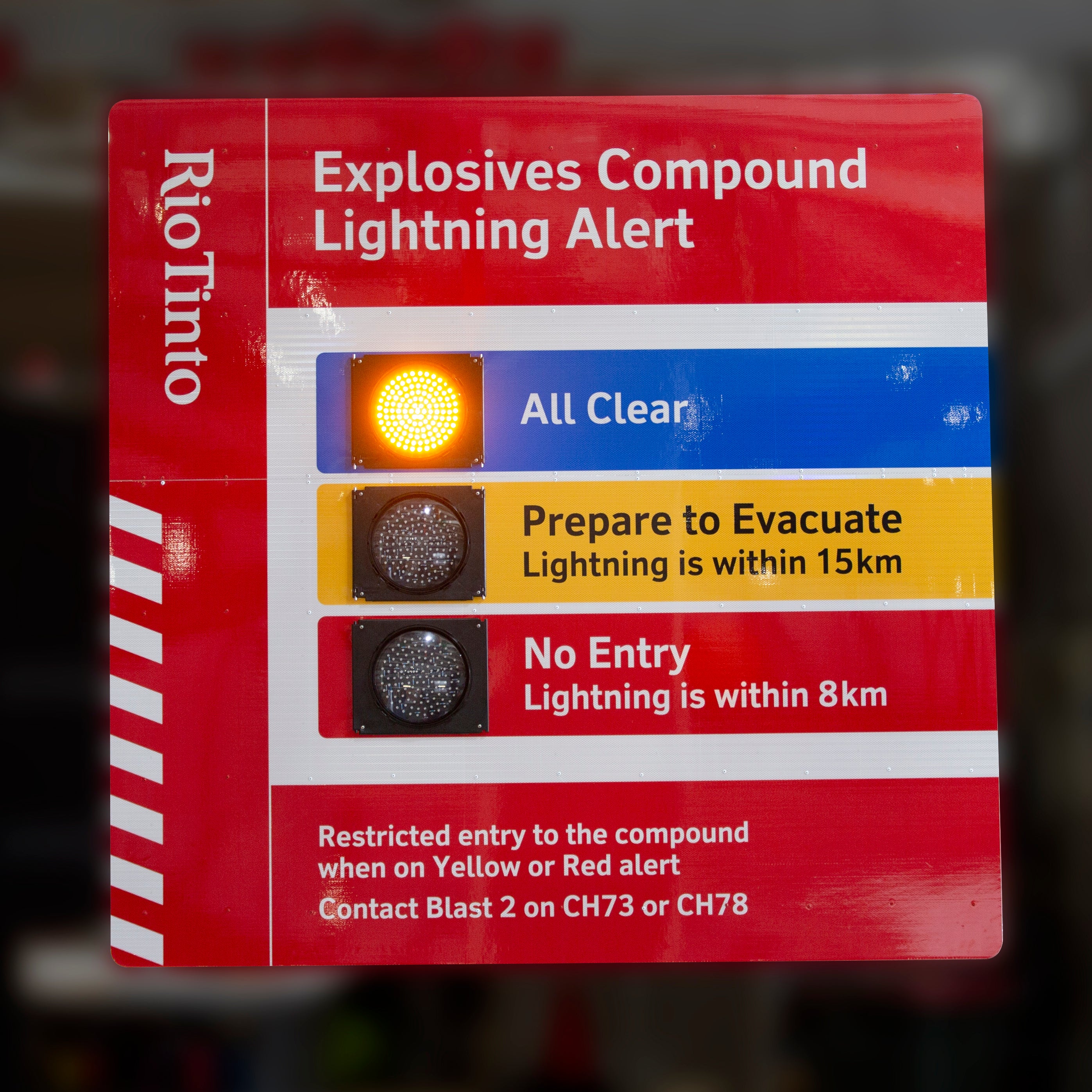 tarp plan TARP (Trigger Action Response Plan) LED Sign
