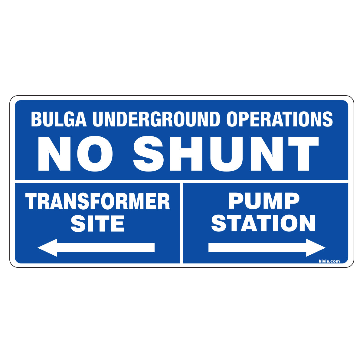 Underground General Signage - Mining