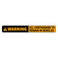 Underground Warning Signs - Mining